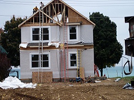 two story construction photo