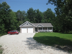 completed house with driveway photo